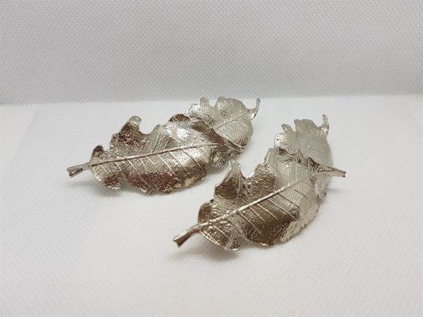 Hairpins Leaf, 2 pcs in a set